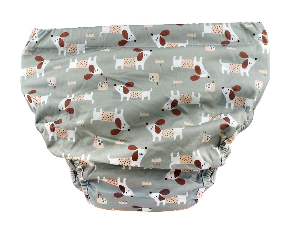Blümchen - Kinder & Erwachsenen Stay-Dry-Stoffwindel (Inkontinenz Windel) - Cozy Dog