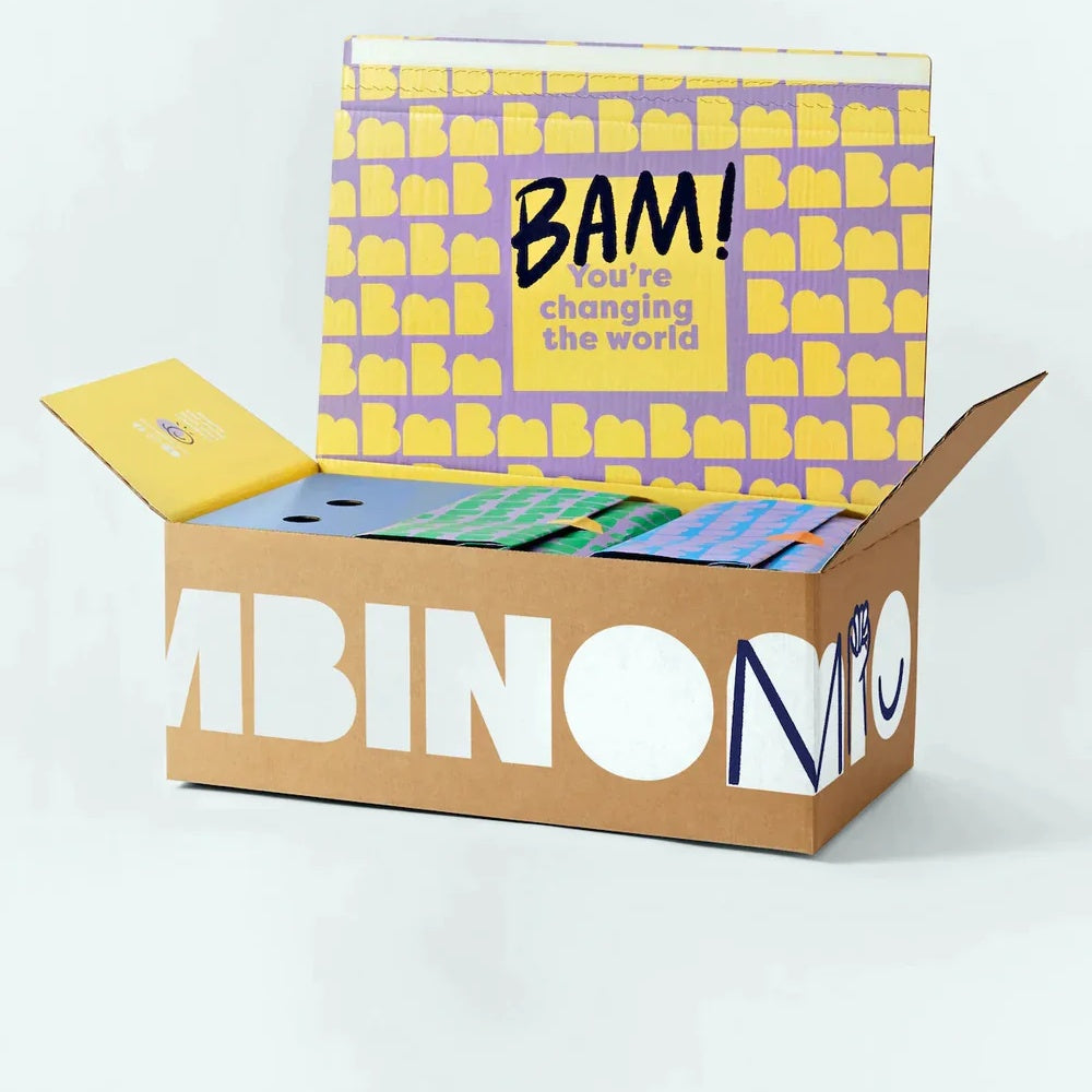 Bambino Mio - Revolutionäre wiederverwendbare Windel - Changemaker Box (20 Windeln + Zubehör)