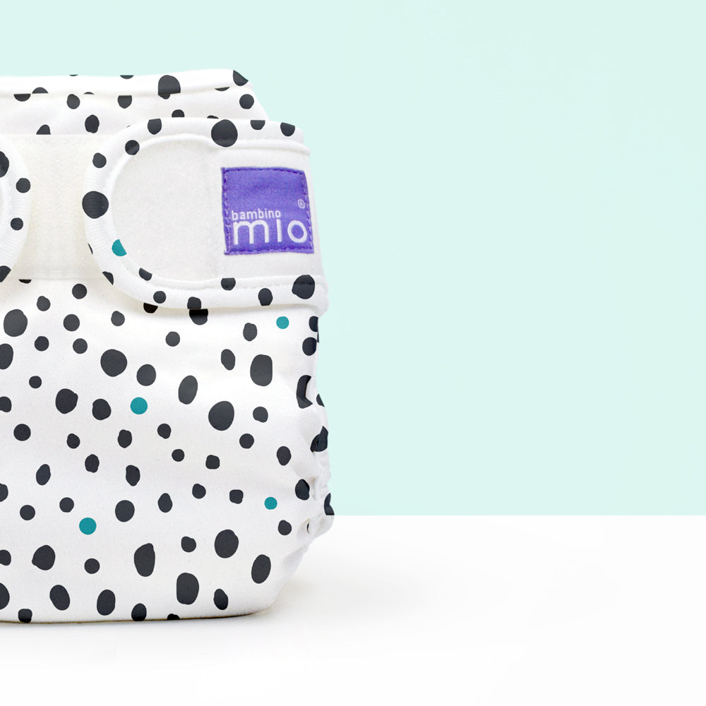 Bambino Mio - MioSoft Überhosen (Diaper Cover) - Dalmatian Dots - Größe 1 (bis 9kg) und 2 (ab 9 kg)