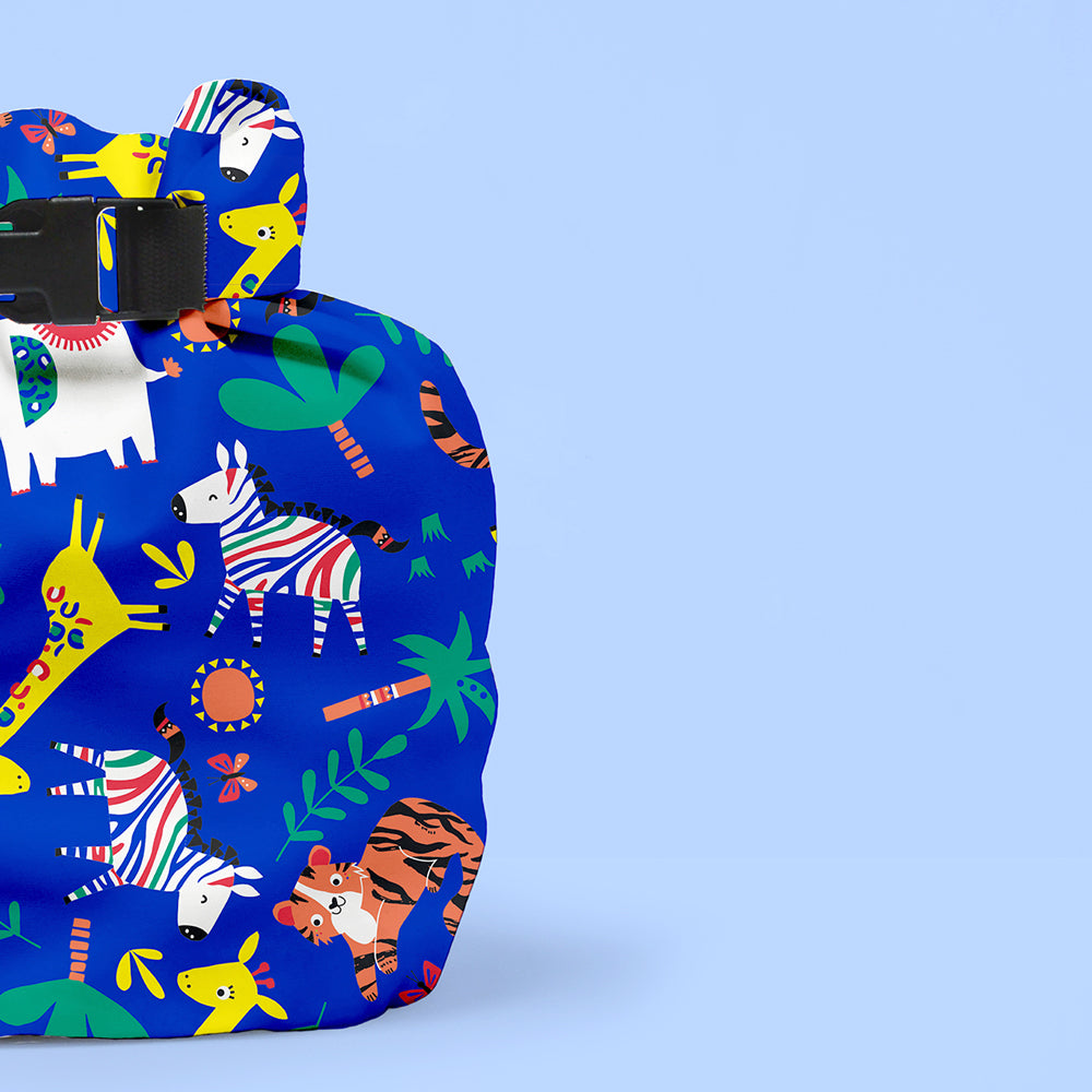 Bambino Mio - Wetbag (Windeltasche) mit Klickverschluss - Gr. S (33x20 cm)