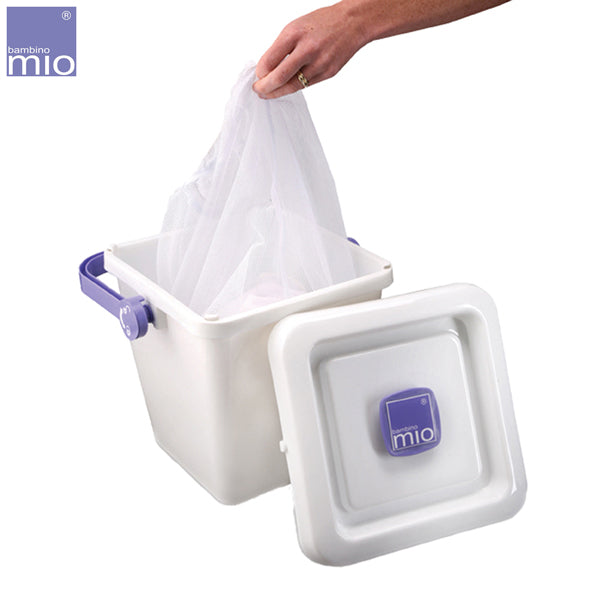 Bambino Mio - Wäschenetz / Windelnetz - (2 Stück) - Ideal in Kombination mit dem Bambino Mio Windeleimer