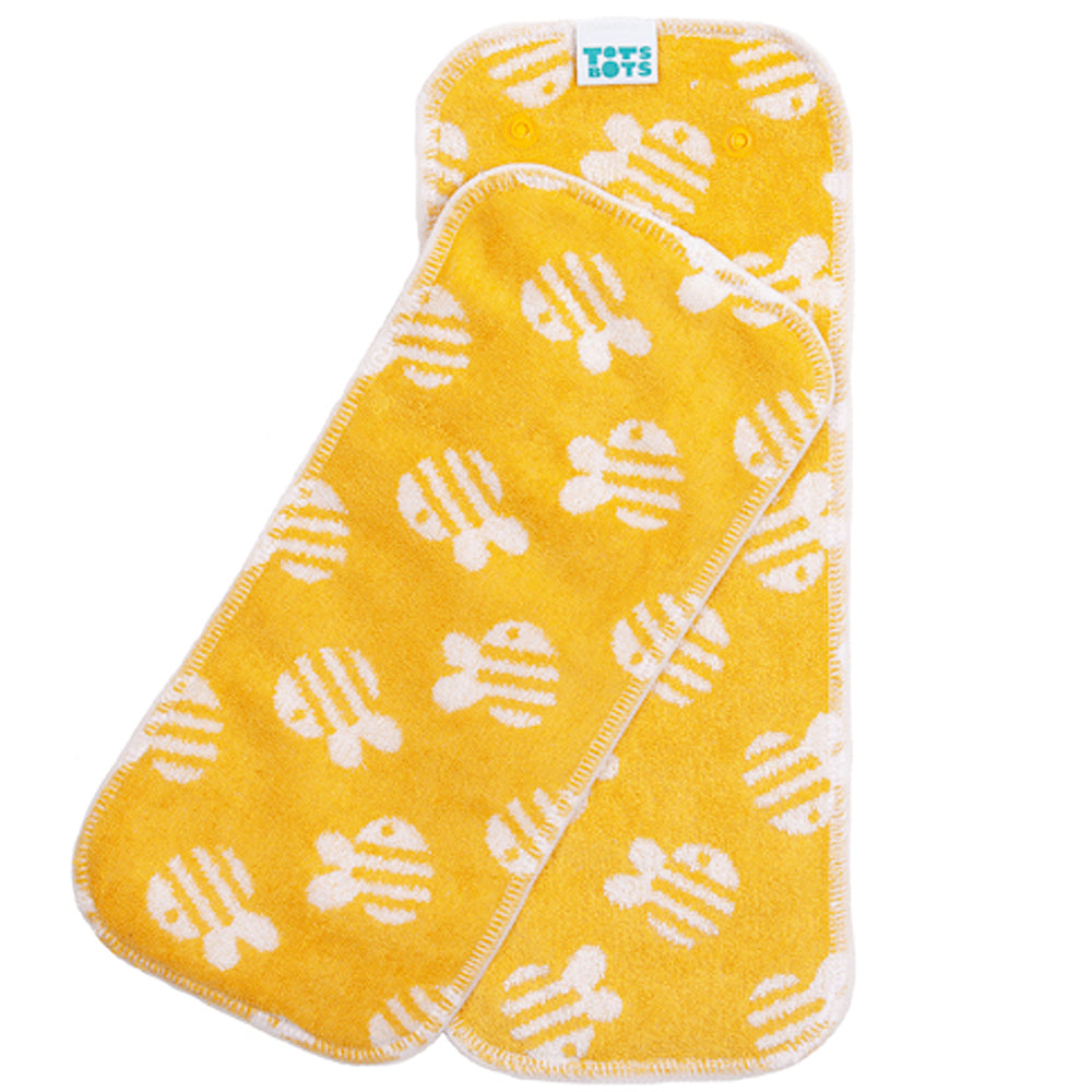 TotsBots - Bamboozle Pads (PeeNut) - Bambusviskose Saugeinlagen SET (Newborn + One Size)