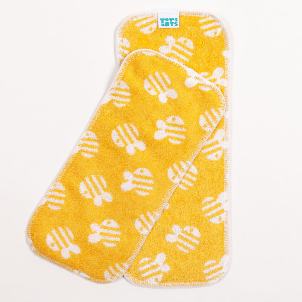 TotsBots - Bamboozle Pads (PeeNut) - Bambusviskose Saugeinlagen SET (Newborn + One Size)