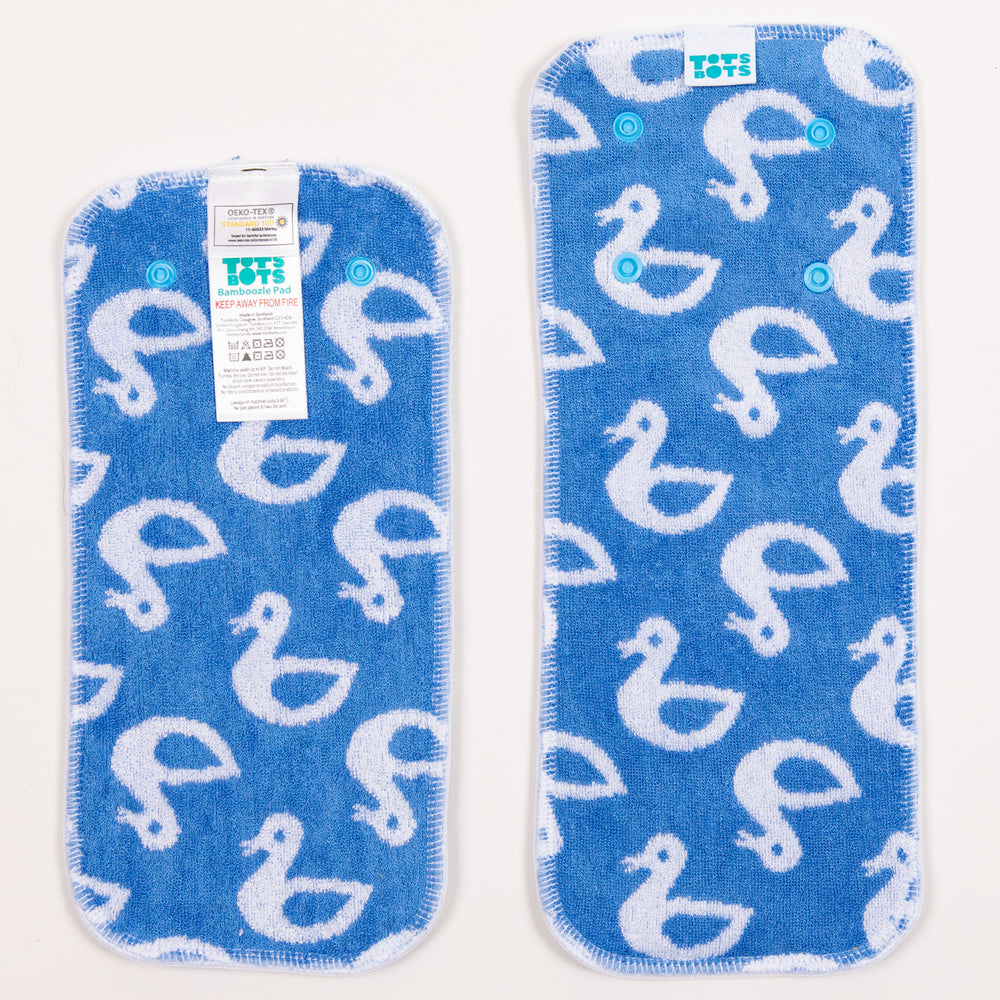 TotsBots - Bamboozle Pads (PeeNut) - Bambusviskose Saugeinlagen SET (Newborn + One Size)