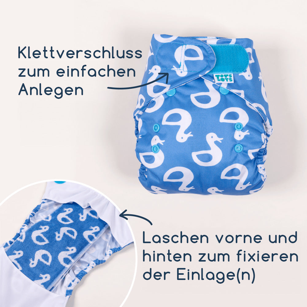 TotsBots - Bamboozle Wrap (PeeNut) Überhose AI2 - One Size (4-16 kg)