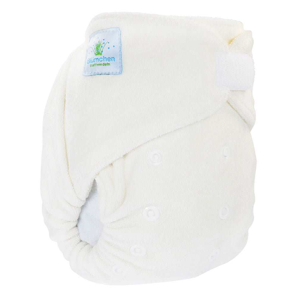 Blümchen - Höschenwindel (Nachtwindel) - 100% Bambus-Viskose (One Size)