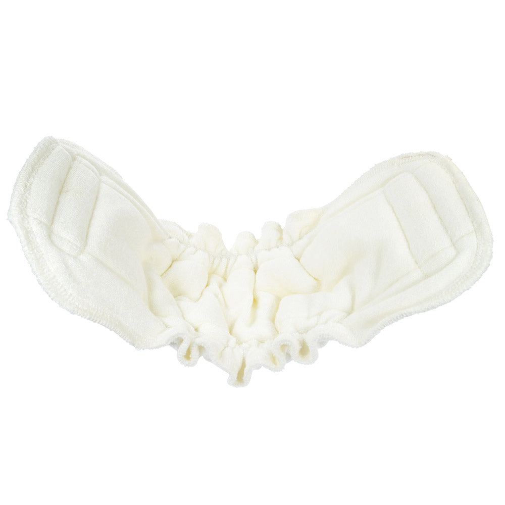 Blümchen - Saugeinlagen für Eco-Shell 2in1 (One Size) - Bambusviskose & Bio-Baumwolle