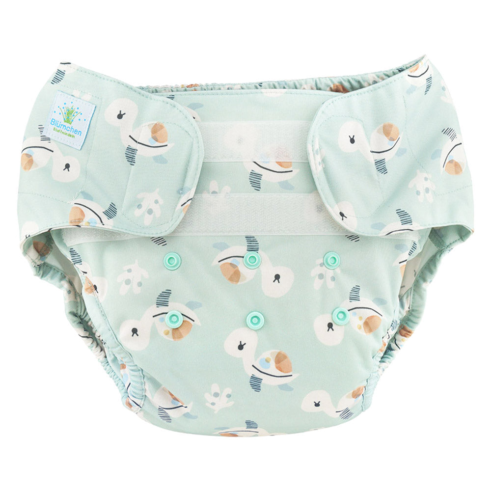 Blümchen - Eco Shell Überhose (2in1) - Klettverschluss - XL (8-25 kg)