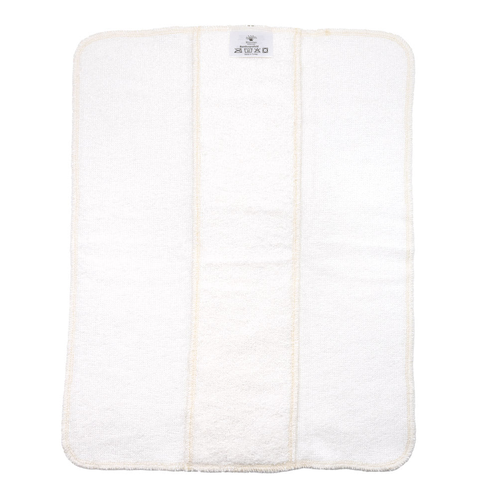 Blümchen - Prefold (Falteinlage) aus Bambus-Frottee