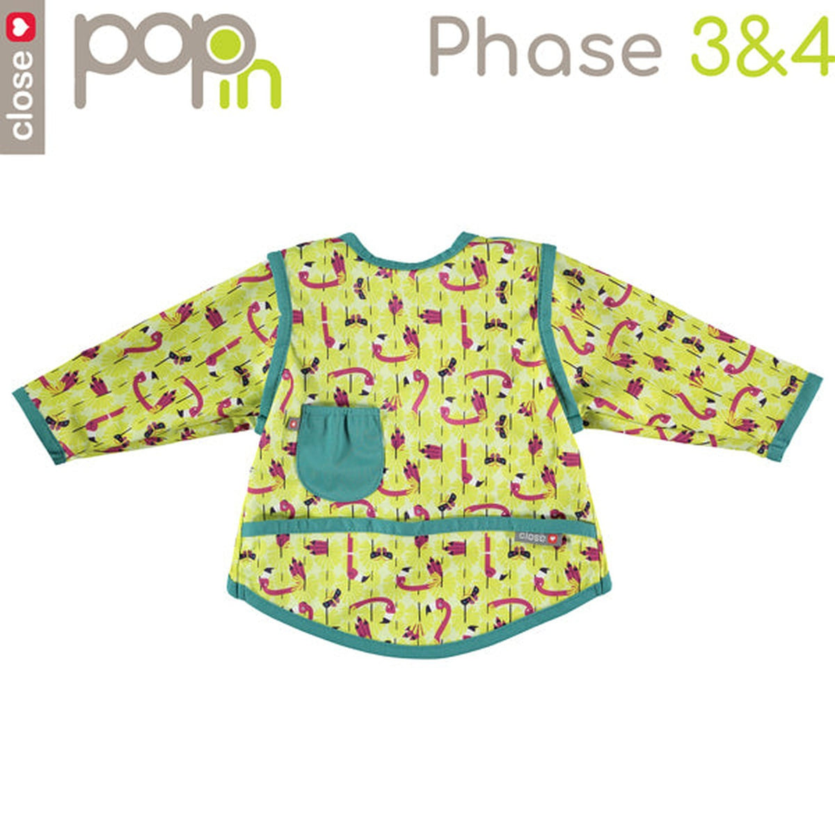 Close Pop-In - Lätzchen Flamingo (Lala & Bugsy) - Phase 1