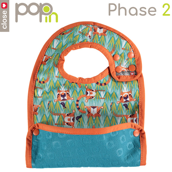 Close Pop-In - Lätzchen Tiger (Oswald & Bo) - Phase 1