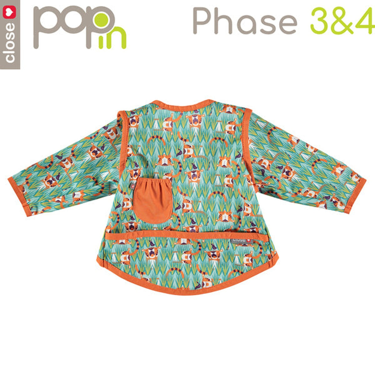 Close Pop-In - Lätzchen Tiger (Oswald & Bo) - Phase 1