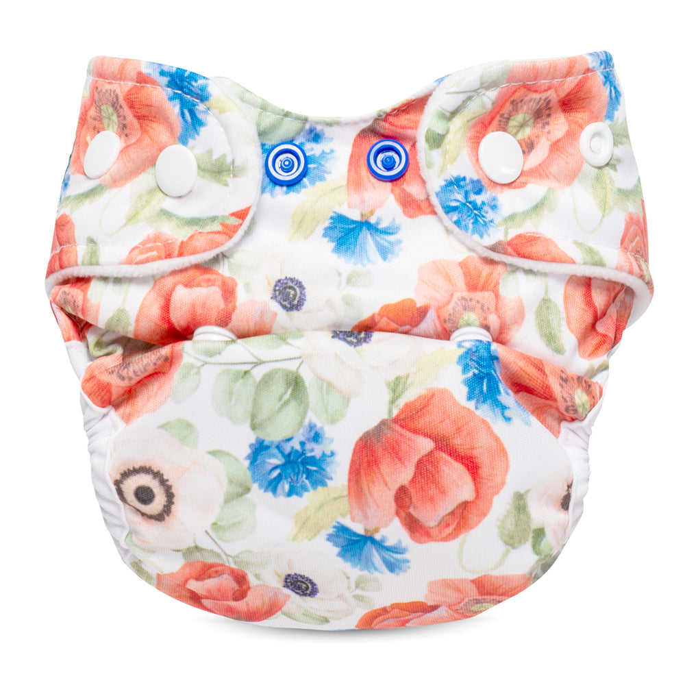 Doodush - V2.0 Überhose mit Laschen - Field Poppies (Feldblumen)