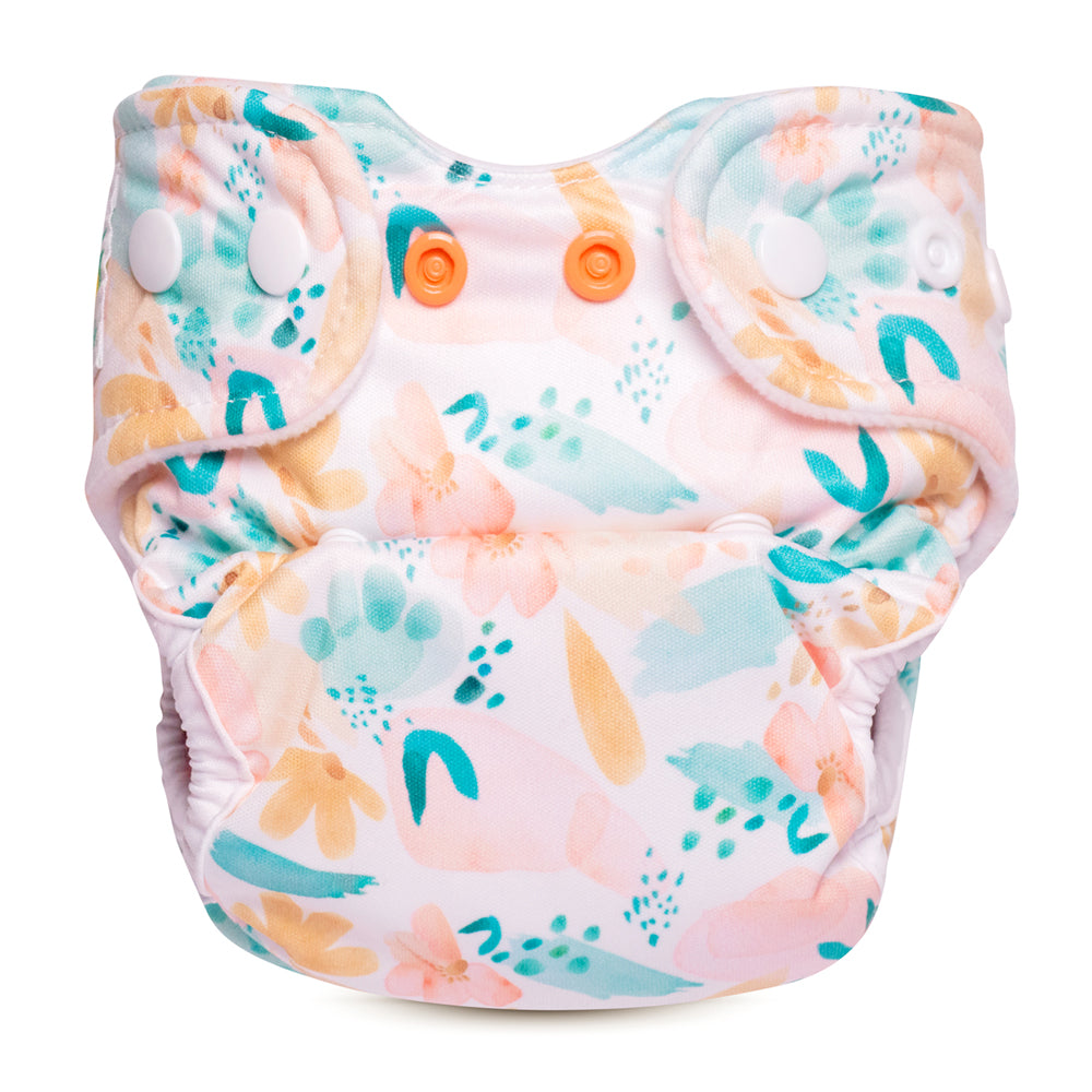 Doodush - V2.0 Überhose (Prefold) - Flora - vergleichbar mit Milovia Überhosen