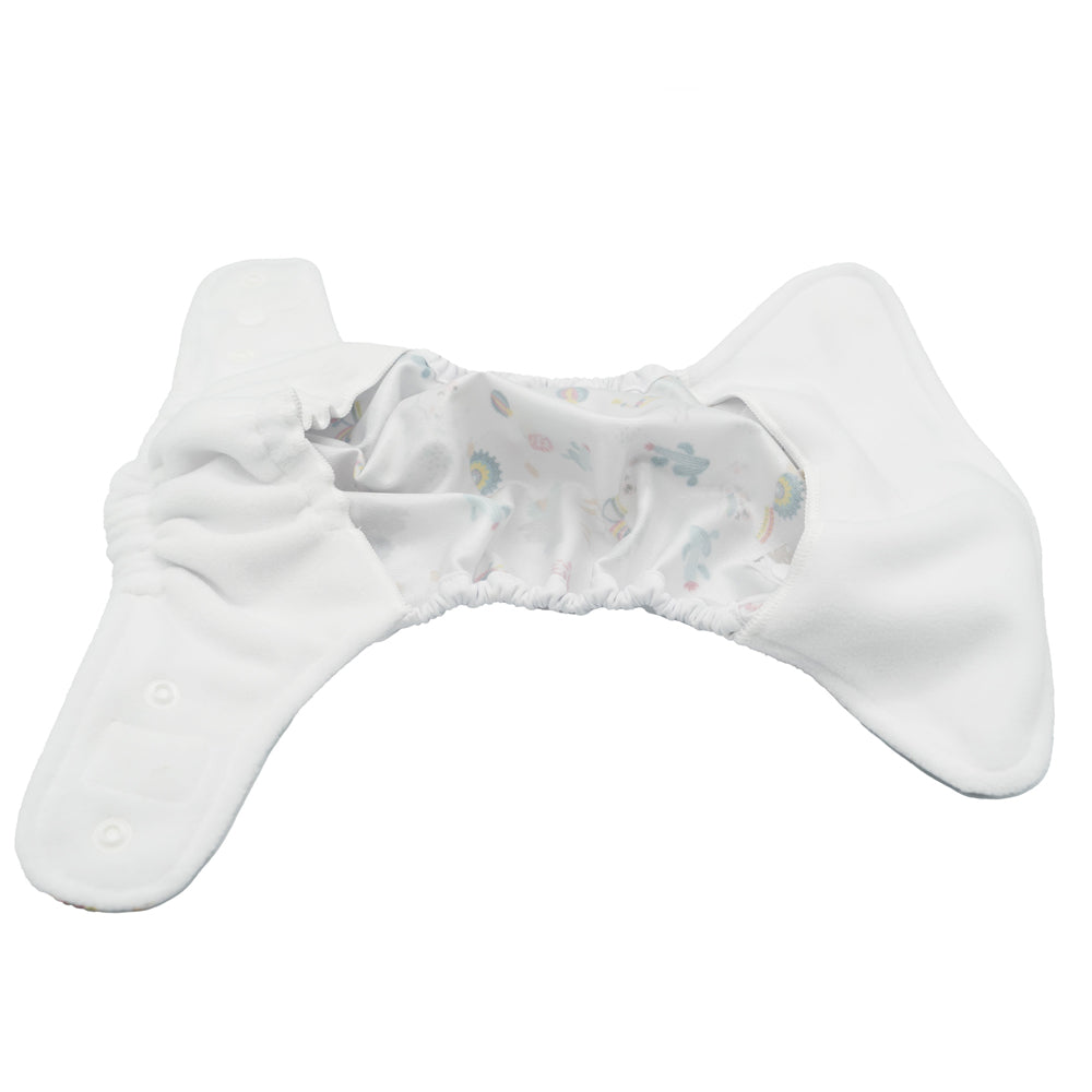 Doodush - V2.0 Überhose mit Laschen - Poppy Bouquet (Mohnblumenstrauß)