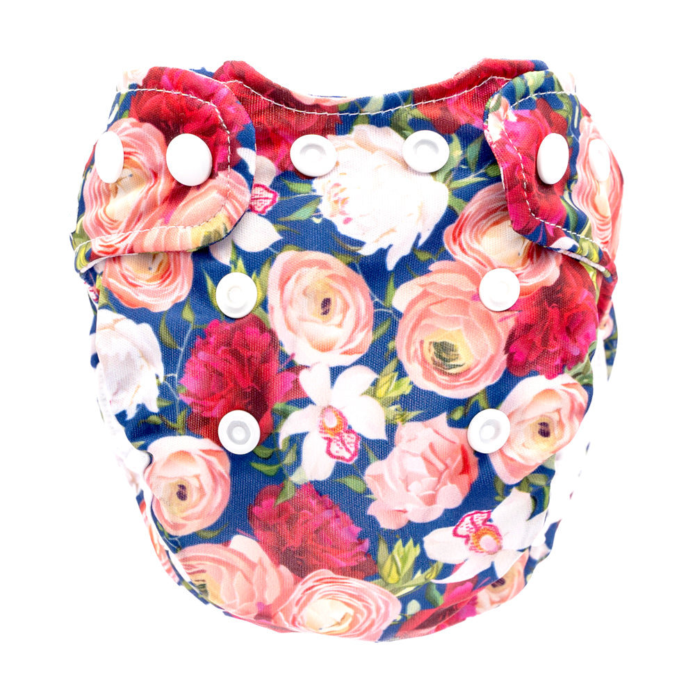 Doodush - V2.0 Überhose mit Laschen - Peony Garden (Pfingstrosen)