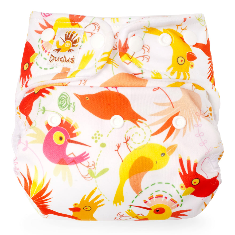 Doodush - V2.0 Überhose mit Laschen - Heavenly (Paradiesvögel)