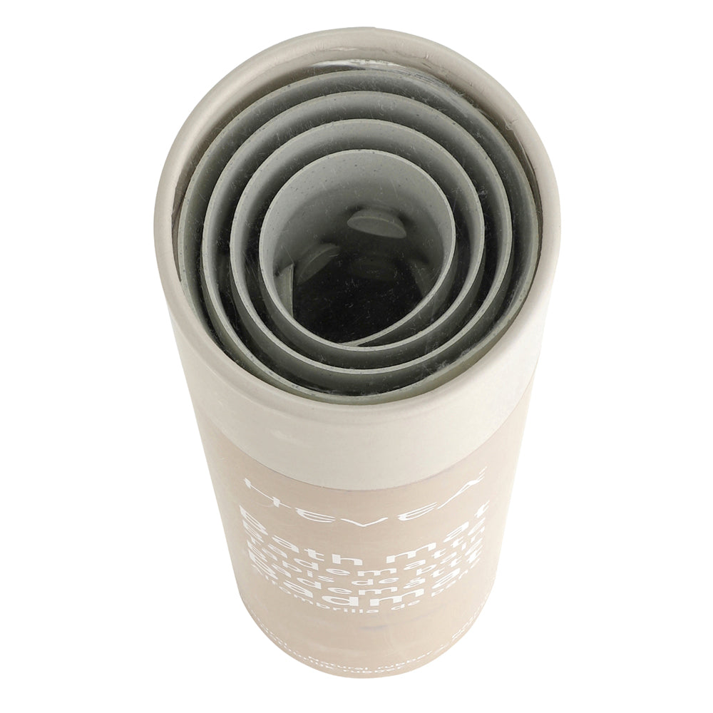 Hevea - Nachhaltige Badewanneneinlage - Upcycling-Naturkautschuk - Anti-Rutsch-Matte (75x34 cm)