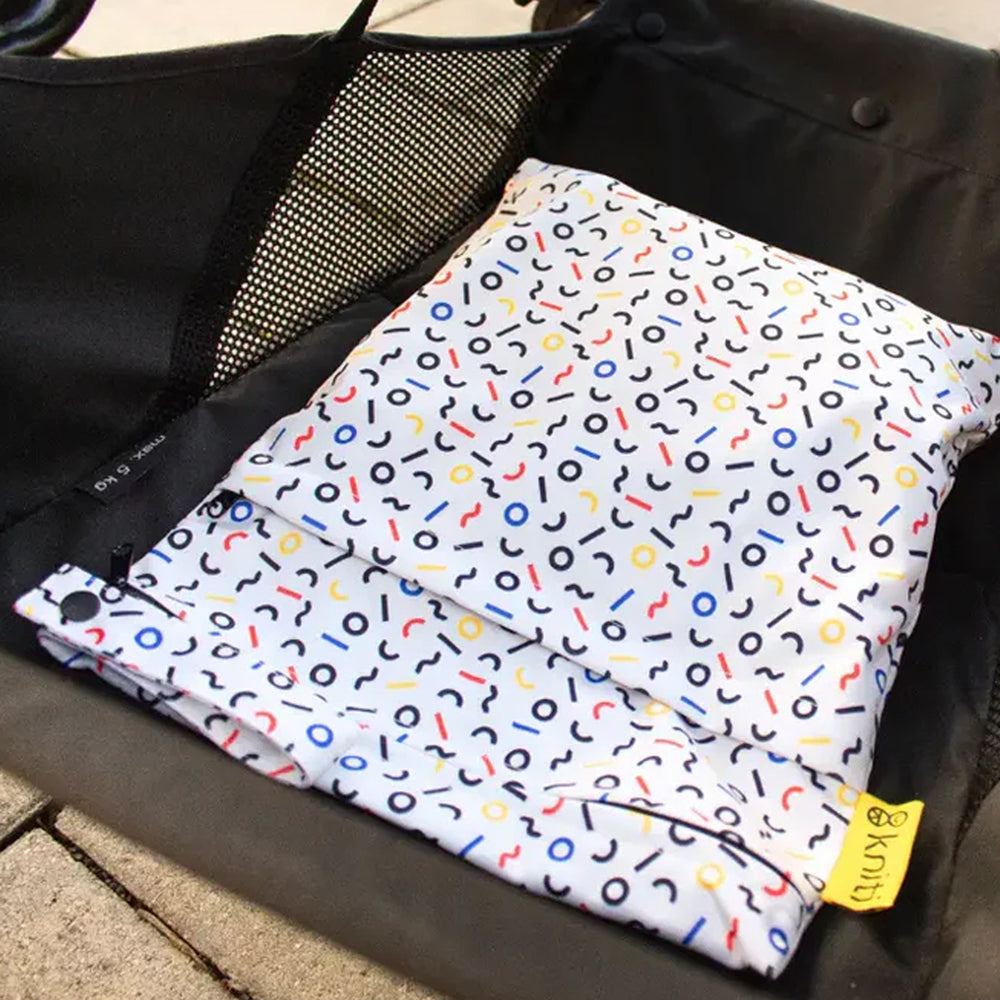 Kniti - Wetbag | Windelbeutel für unterwegs mit Trocken-und Nassfach