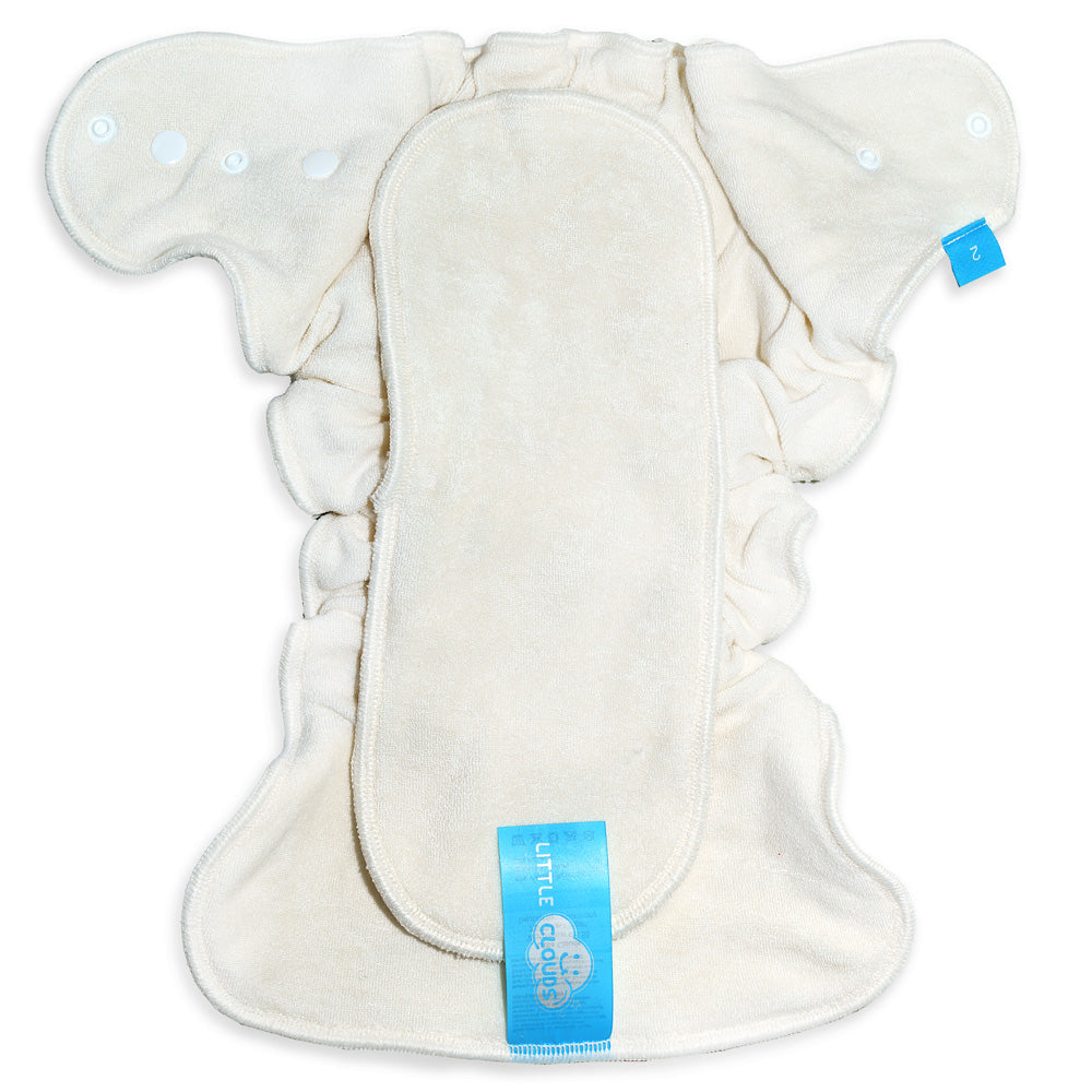 Little Clouds - FluffyCloud - Höschenwindel - Größe 2 (One Size 4-15 kg)