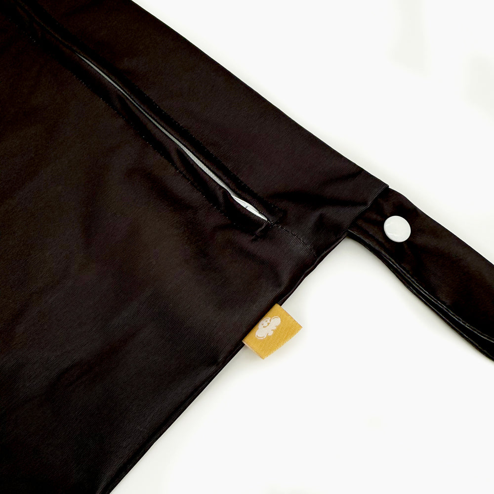 Little Clouds - einfache Nasstasche (Wetbag) - Gr. L (53x44 cm) | Gold Edition