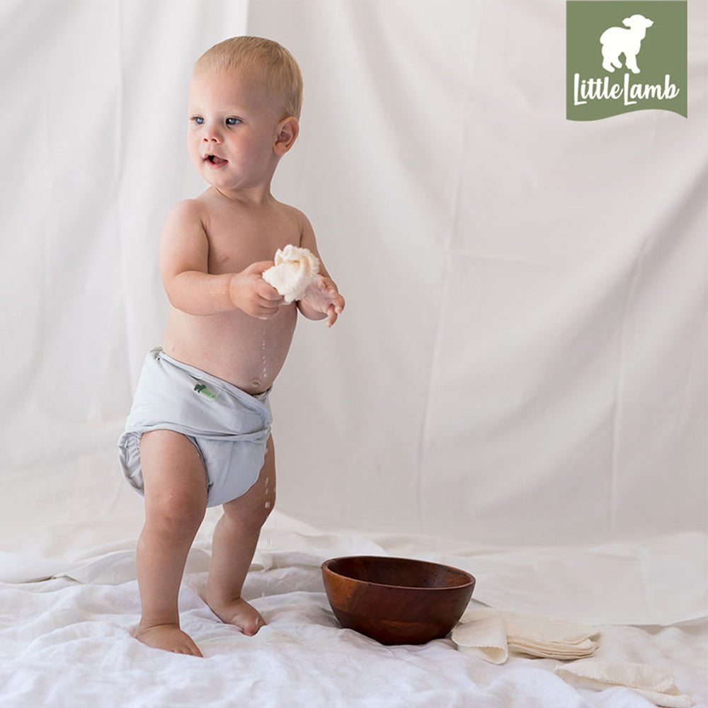 Little Lamb - Bambus Reinigungstücher & Feuchttücher (14x9 cm) - 10 Stück