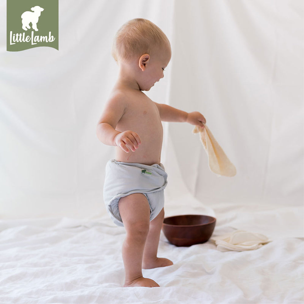 Little Lamb - Bambus Reinigungstücher & Feuchttücher (14x9 cm) - 10 Stück