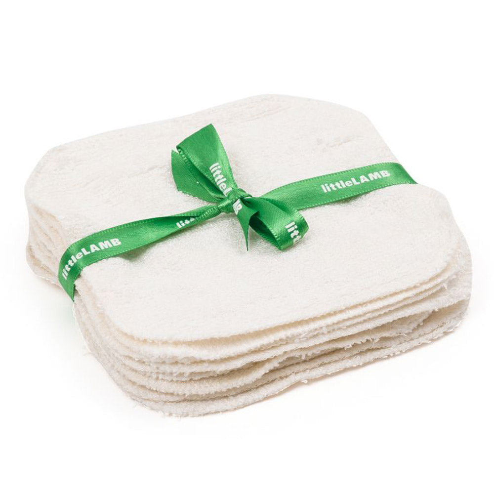 Little Lamb - Bambus Reinigungstücher & Feuchttücher (14x9 cm) - 10 Stück