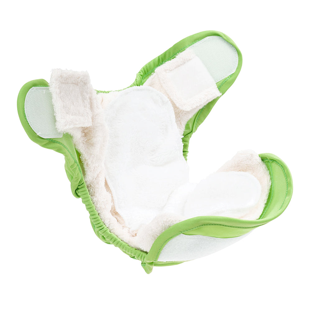 Little Lamb - Mehrgrößen-Höschenwindel (Bambus-Viskose) - Klettverschluss