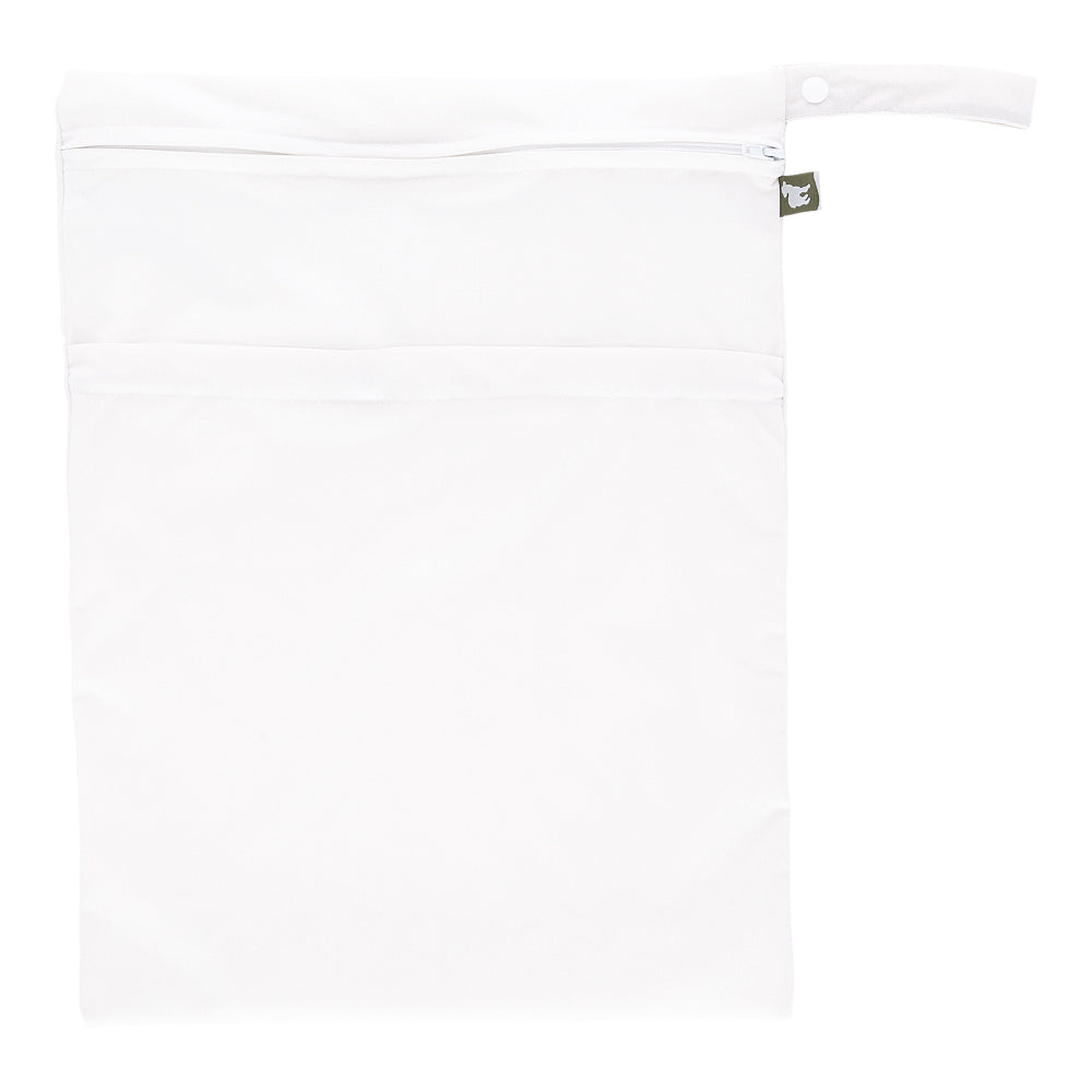 Little Lamb - Nasstasche mit Trockenfach - Wetbag mit Schlaufe - Gr. L (33x46 cm)