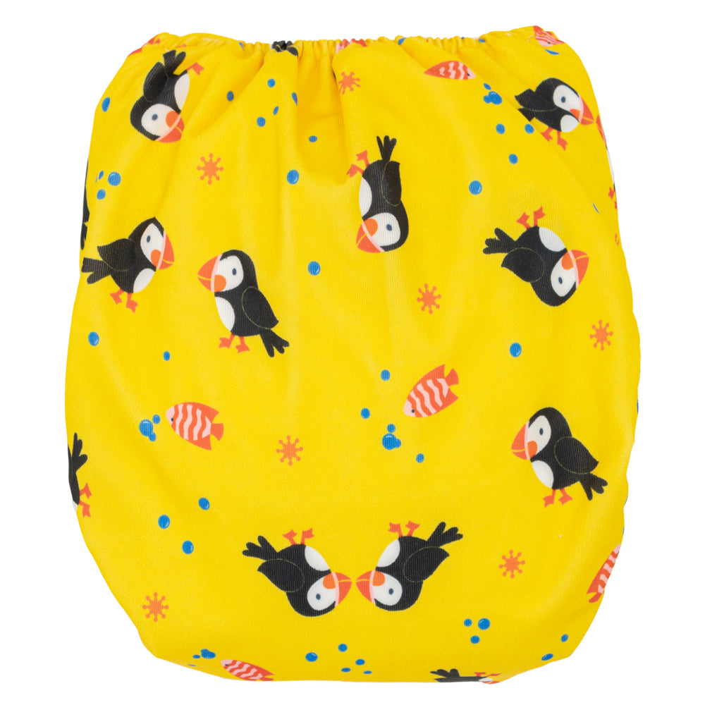 Little Clouds - Überhose (Prefold) - Puffin (Papageientaucher)