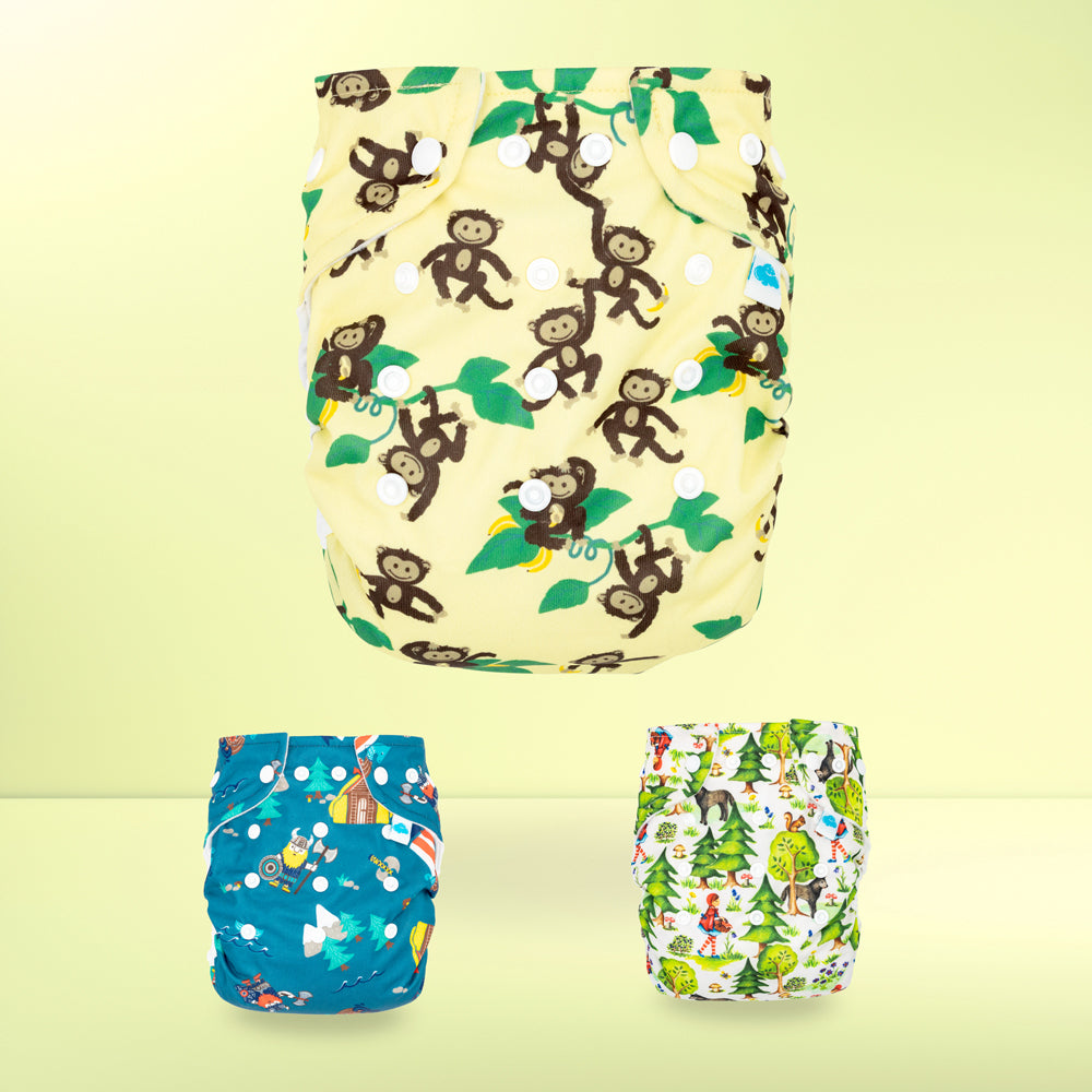 Little Clouds - Überhosen - Sparpaket (XL 16+ kg) - je 3 Stück