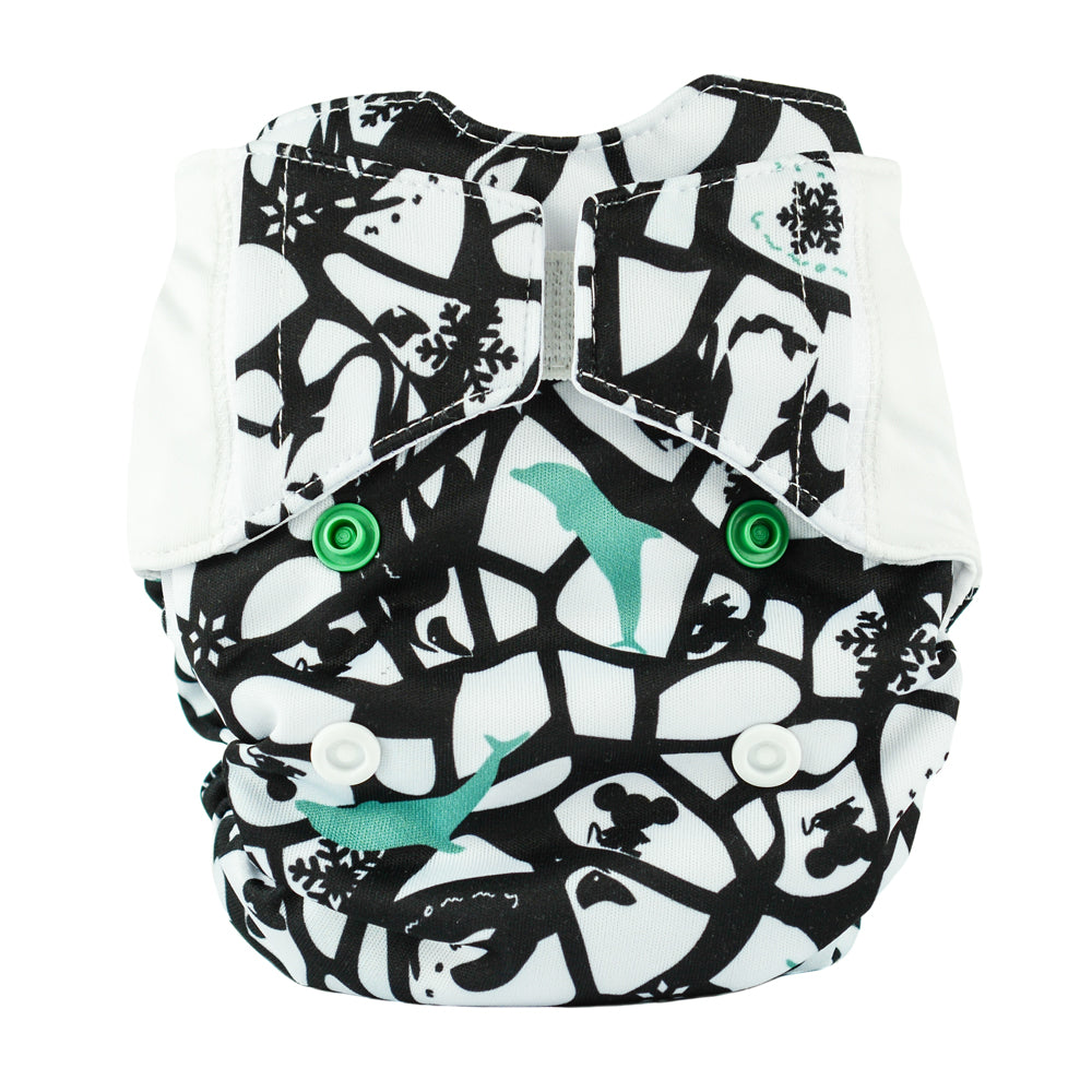 Mommy Mouse - Komplettwindel (AIO) - Newborn (2,5-7 kg) - Adelia