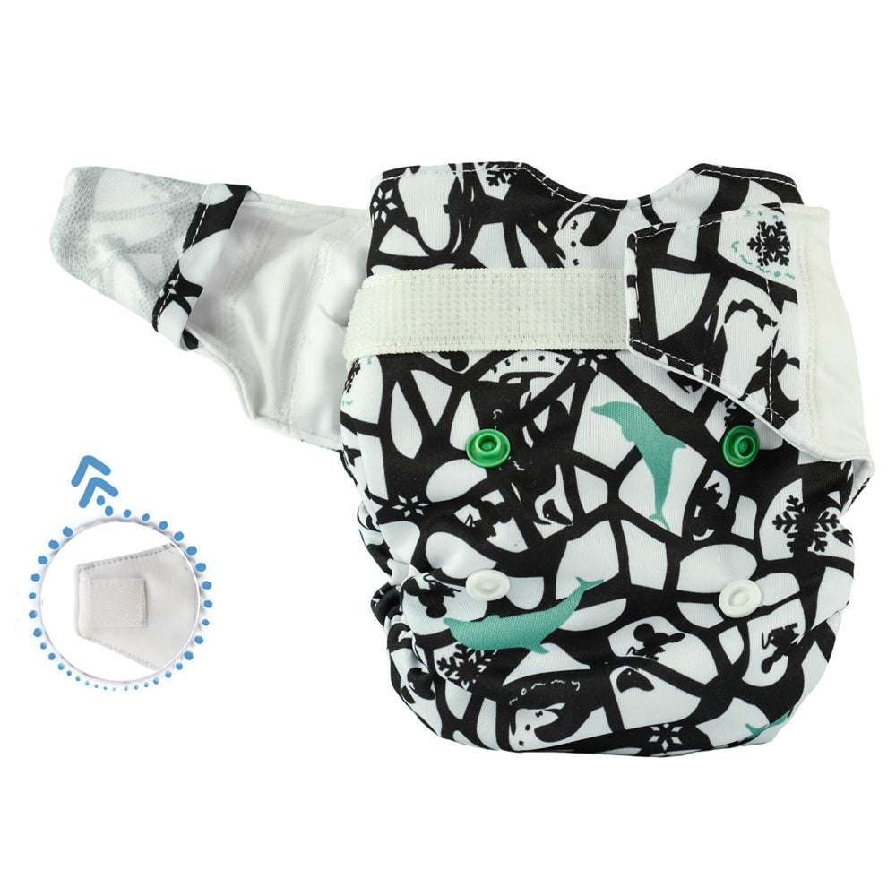 Mommy Mouse - Komplettwindel (AIO) - Newborn (2,5-7 kg) - Adelia