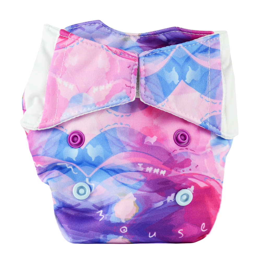 Mommy Mouse - Komplettwindel (AIO) - Newborn (2,5-7 kg) - Aurora