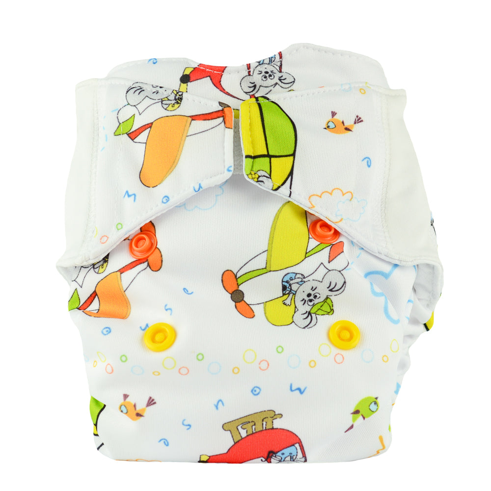 Mommy Mouse - Komplettwindel (AIO) - Newborn (2,5-7 kg) - Fly