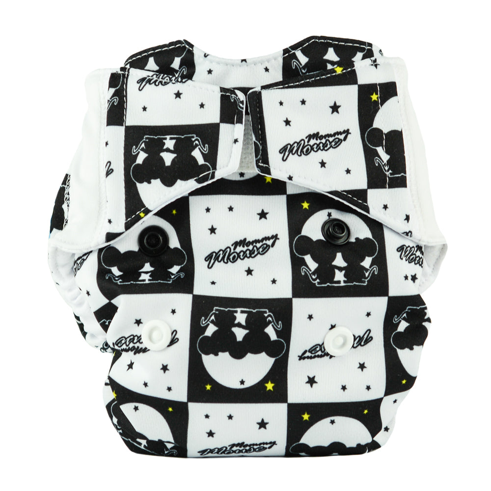 Mommy Mouse - Komplettwindel (AIO) - Newborn (2,5-7 kg) - Luna