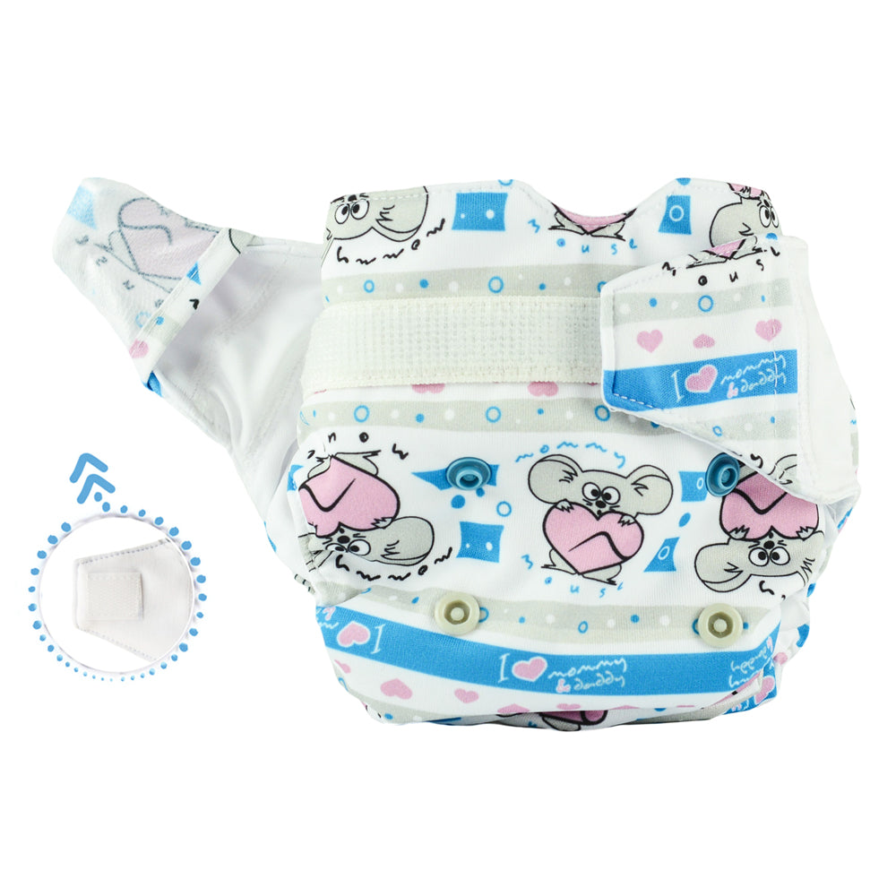 Mommy Mouse - Komplettwindel (AIO) - Newborn (2,5-7 kg) - My Sweetheart