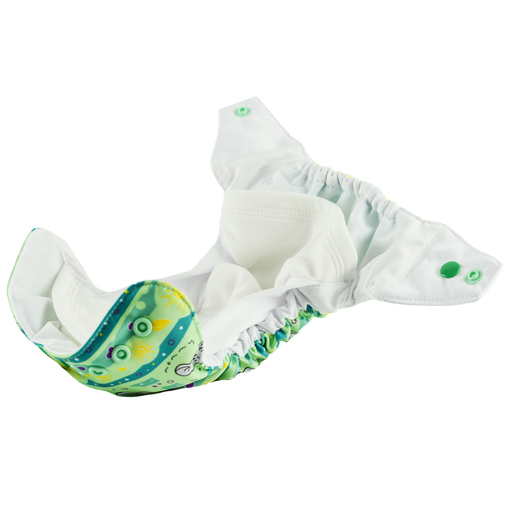 Mommy Mouse - Komplettwindel (AIO) - Newborn (2,5-7 kg) - Sunshine