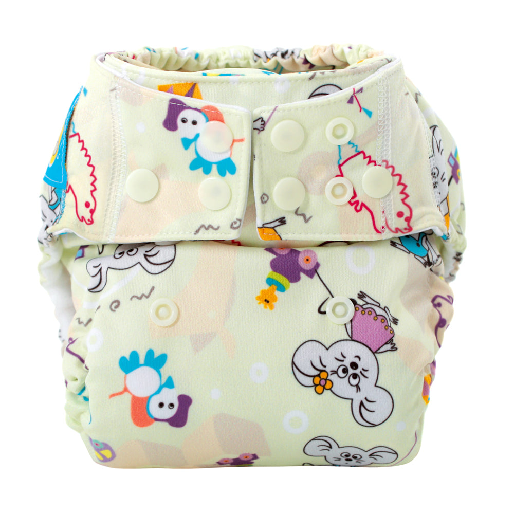 Mommy Mouse AIO (All in One) Stoffwindel - One Size (6-16kg) - Play