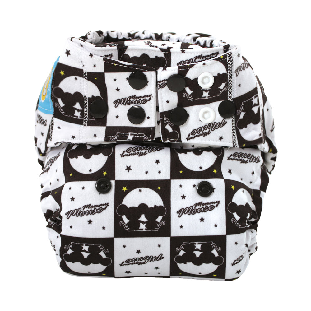 Mommy Mouse AIO (All in One) Stoffwindel - One Size (6-16kg) - Luna