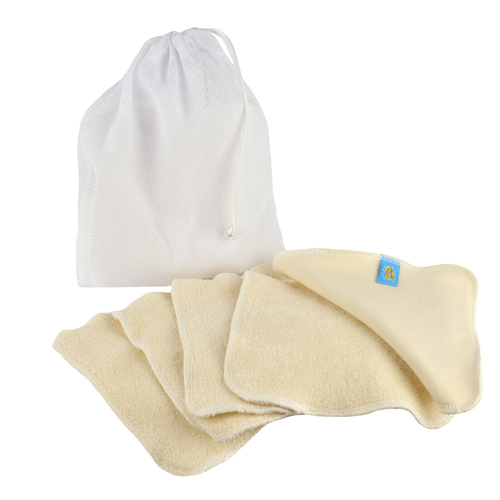 Mommy Mouse - Feuchttücher (Waschlappen) - 14x14cm (5 Stück)