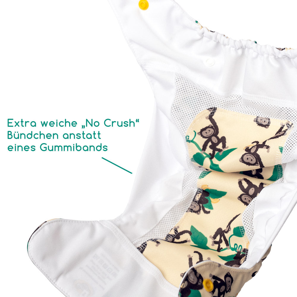 Mommy Mouse - SIO-Überhose (weiche Beinbündchen) - One Size - Black