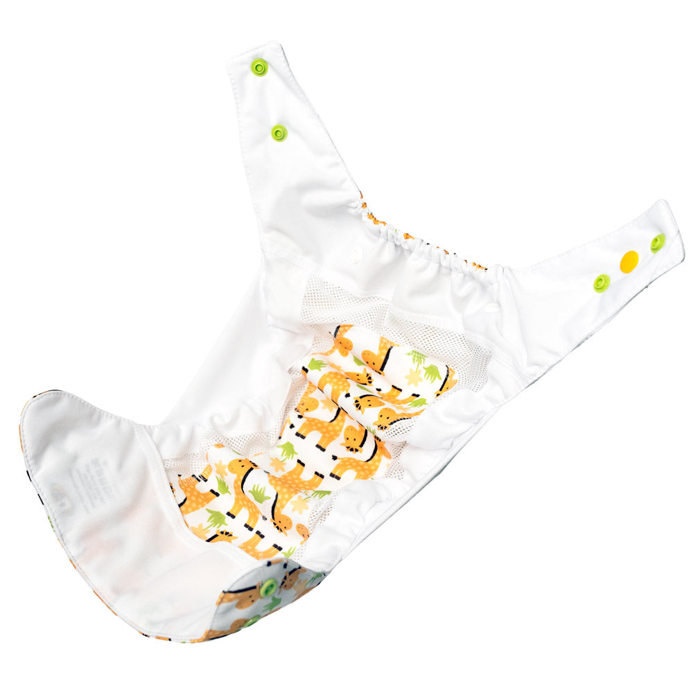 Mommy Mouse - SIO-Überhose (weiche Beinbündchen) - One Size - Giraffe