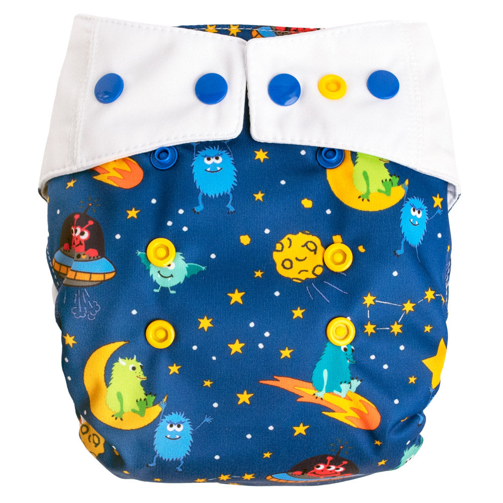 Mommy Mouse - Überhose mit extra weichem Beinabschluss - One Size - Monster