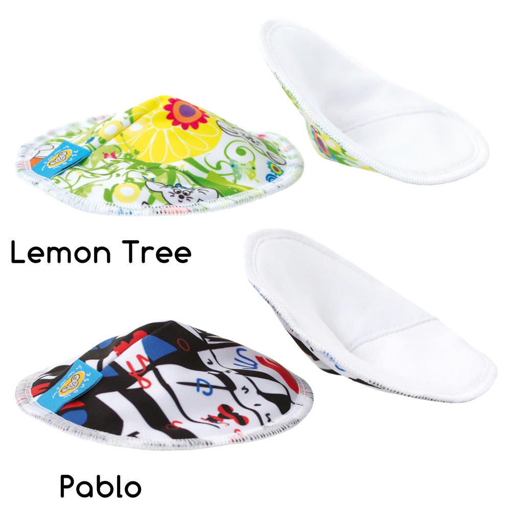 Mommy Mouse - waschbare Stilleinlage (Bio Baumwolle) - 2 Stück