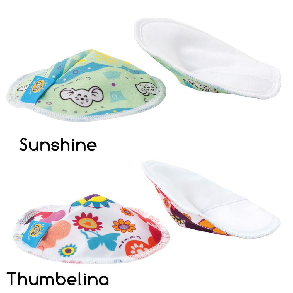 Mommy Mouse - waschbare Stilleinlagen (Coolmax) - 2 Stück