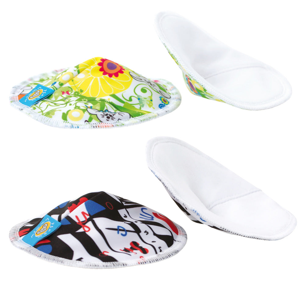 Mommy Mouse - waschbare Stilleinlagen (Coolmax) - 2 Stück