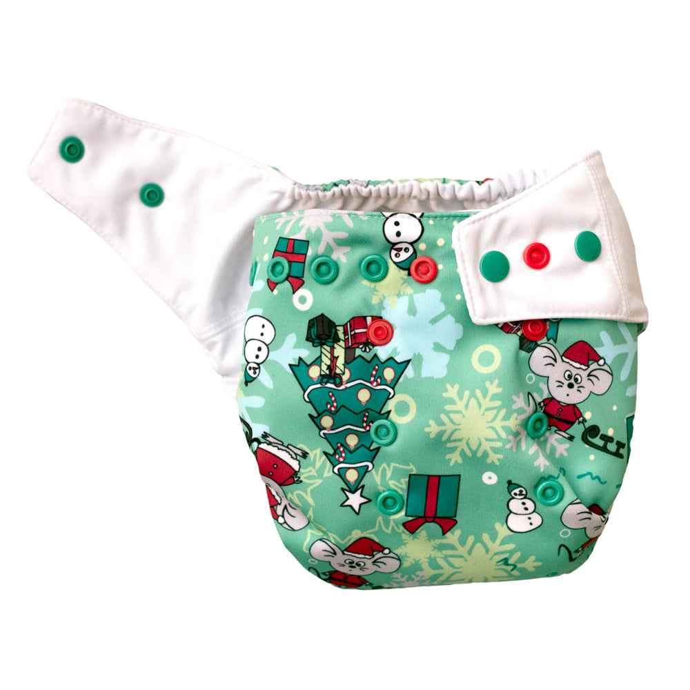 Mommy Mouse - SIO-Überhose (One Size) - Christmas