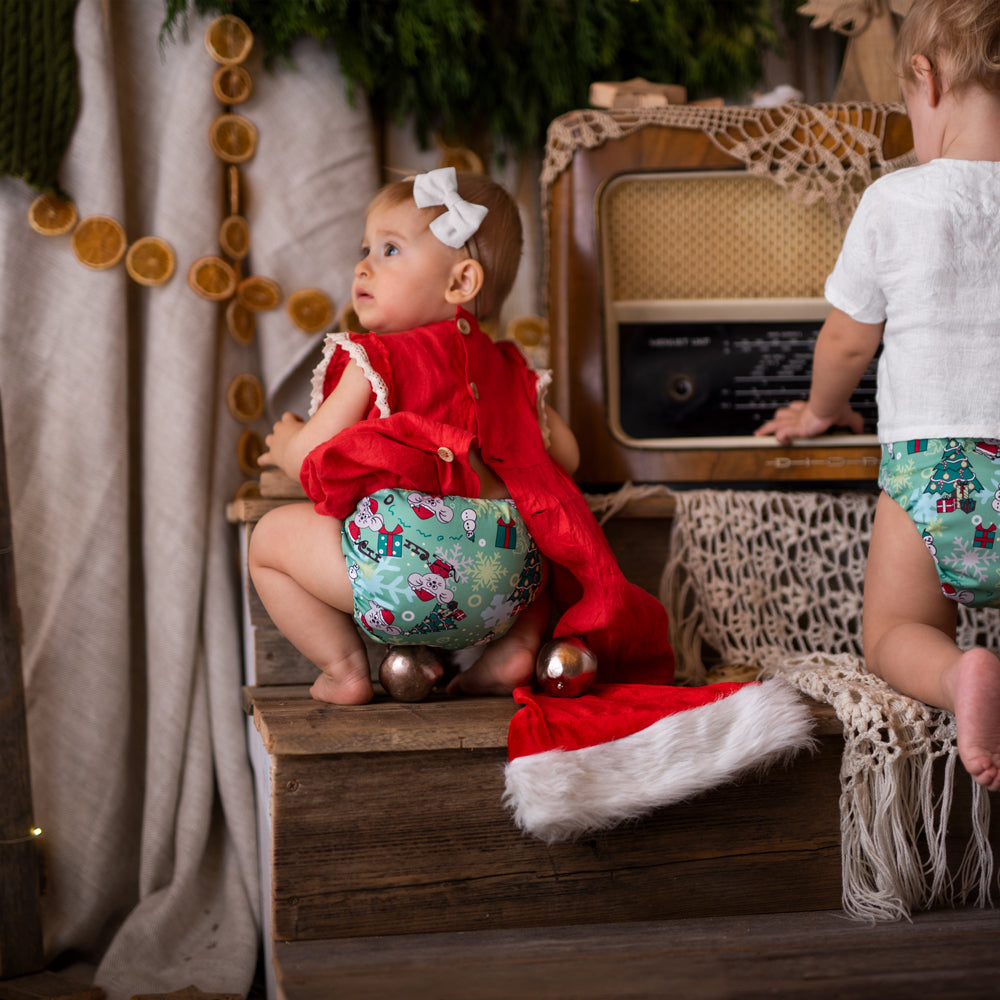 Mommy Mouse - Pocketwindel (One Size) - Christmas (ohne Einlagen)